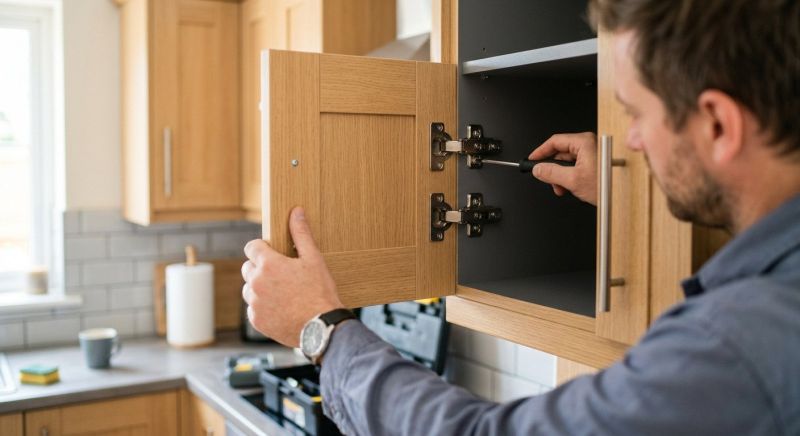 Kitchen Cabinet Adjustment Service