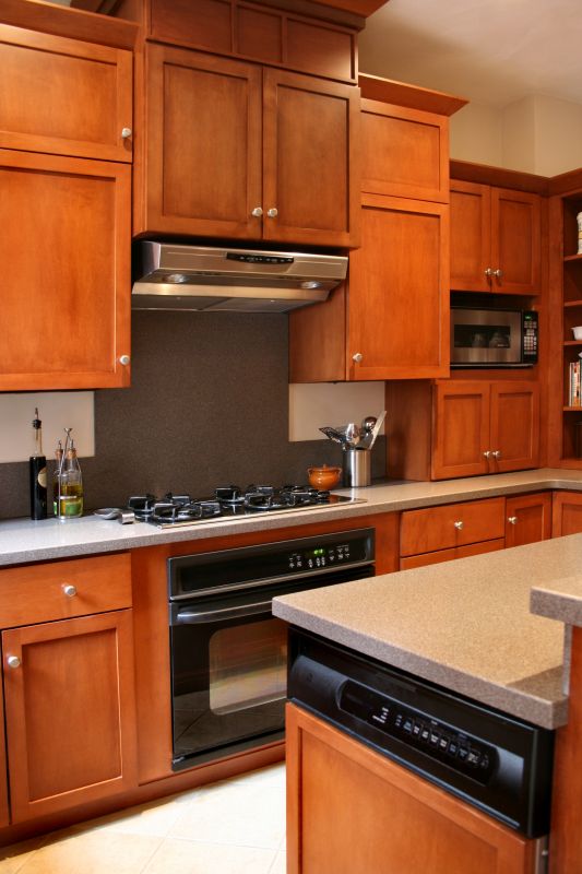 Cherry Cabinet Refacing in Lafayette, IN