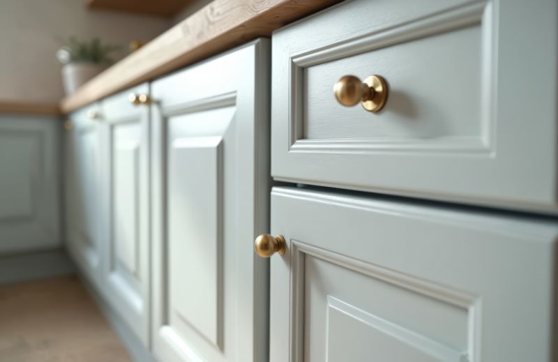 Cherry Cabinet Refacing in Waco, TX